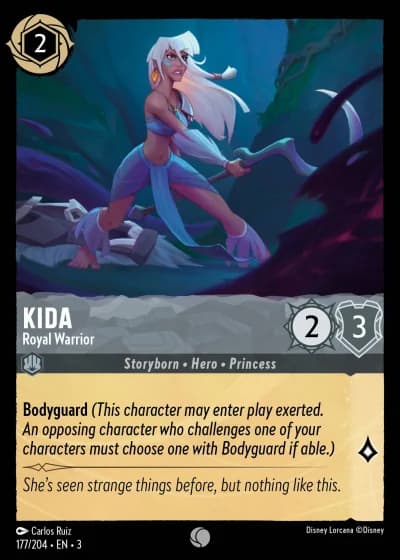 Kida - Royal Warrior #177/204 — Into the Inklands