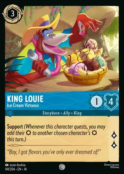 King Louie - Ice Cream Virtuoso #141/257 — Hyperia City