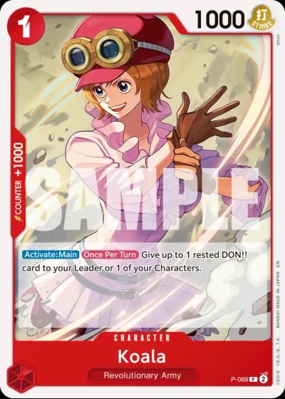 Koala (P-069) (Reprint) — One Piece Card The Best Vol.2(PRB02)