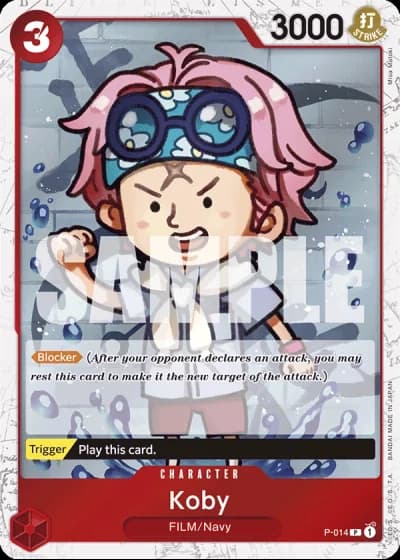 Koby (P-014) (Jolly Roger Foil) — One Piece The Best (PRB01)