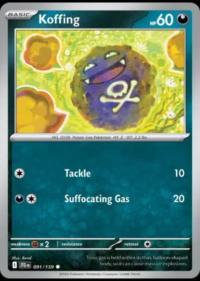 Koffing #091/159 — Journey Together