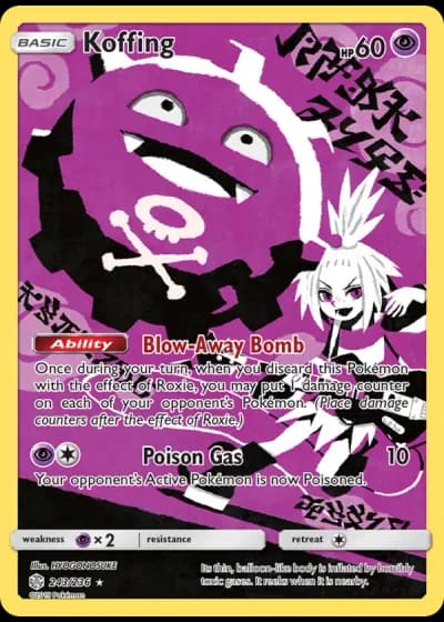 Koffing #243/236 — Cosmic Eclipse
