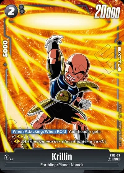 Krillin FS12-03 — Starter Deck EX: The Beat of Ki (FS12)