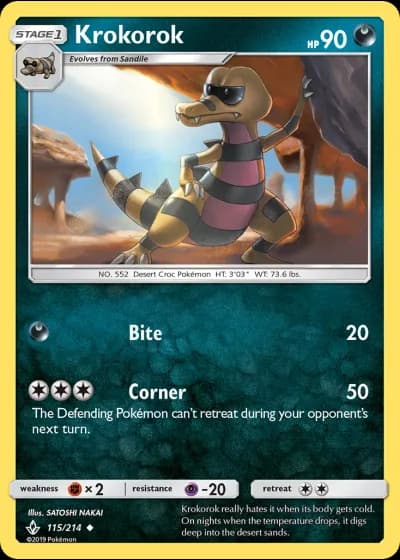 Krokorok #115/214 — Unbroken Bonds