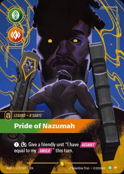 K'Sante, Pride of Nazumah #172/189 — Radiance