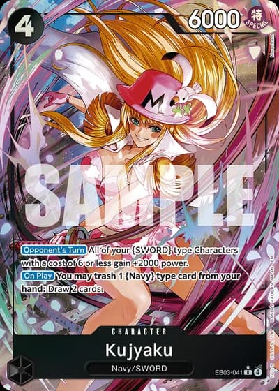 Kujyaku (EB03-041) (Alternative Art) — ONE PIECE Heroines Edition (EB03)