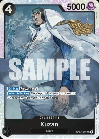 Kuzan (OP02-096) (Reprint) — One Piece The Best (PRB01)