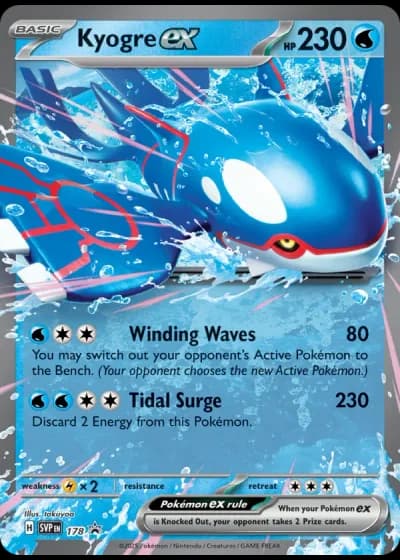 Kyogre ex #178