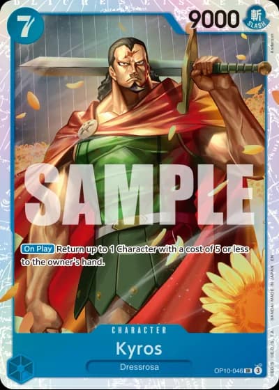 Kyros (OP10-046) (Reprint) — One Piece Card The Best Vol.2(PRB02)