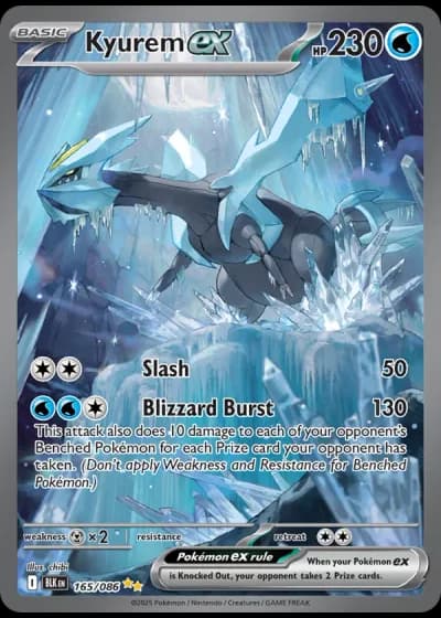 Kyurem ex #165 — Black Bolt
