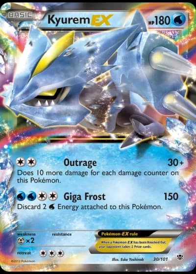 Kyurem EX #30/101 — Plasma Blast