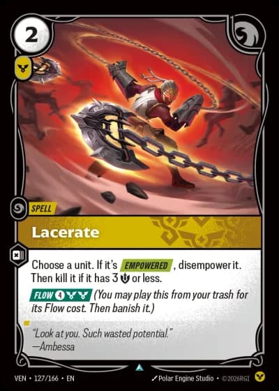 Lacerate #127/248 — Vendetta