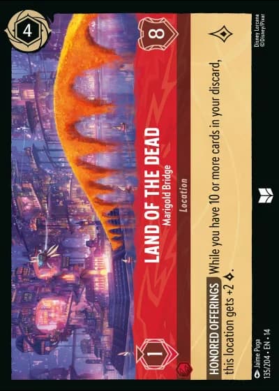 Land of the Dead - Marigold Bridge #135/257 — Hyperia City
