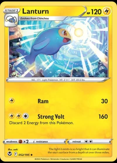 Lanturn #052/195 — Silver Tempest