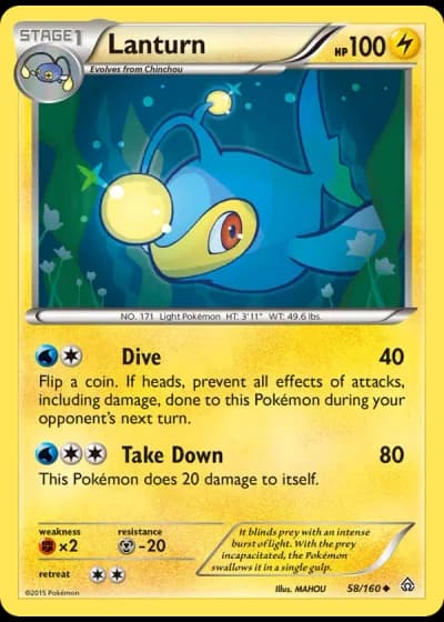 Lanturn #58/160 — Primal Clash