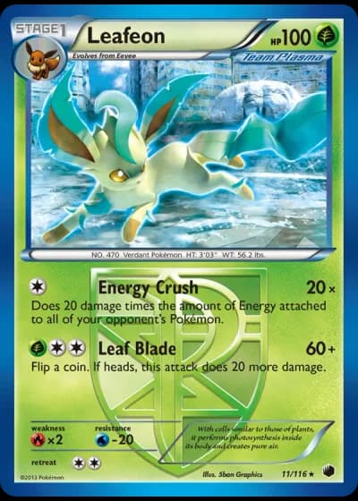 Leafeon #11/116 — Plasma Freeze