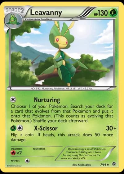 Leavanny #7/98 — Emerging Powers