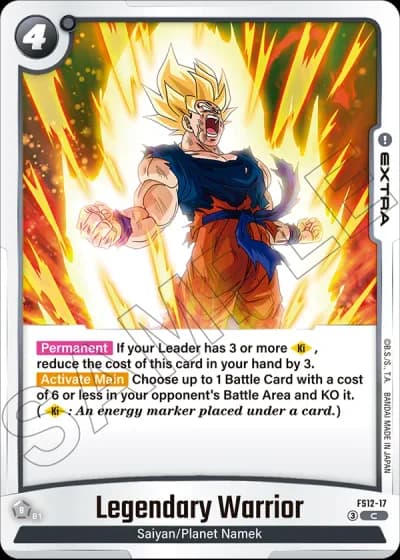 Legendary Warrior FS12-17 — Starter Deck EX: The Beat of Ki (FS12)