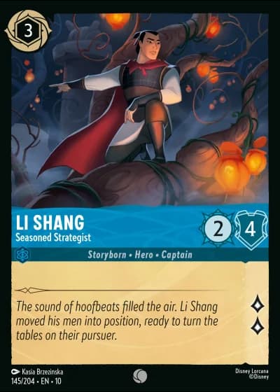 Li Shang - Seasoned Strategist #145/204 — Whispers in the Well