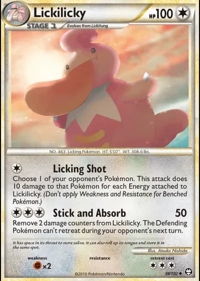 Lickilicky #38/102 — Triumphant