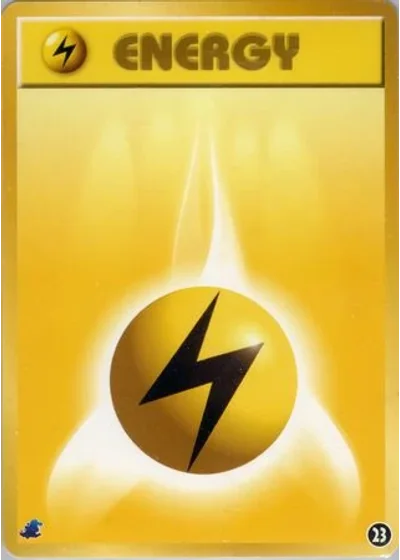 Lightning Energy #23 — Intro Pack Neo (Totodile)