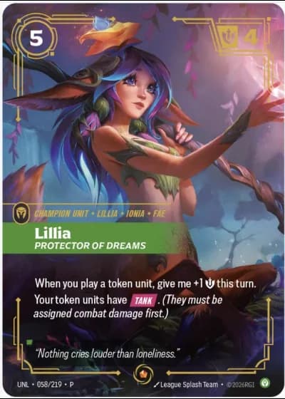 Lillia, Protector of Dreams #705530