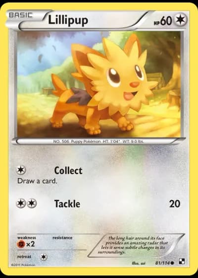 Lillipup #81/114 — Black & White