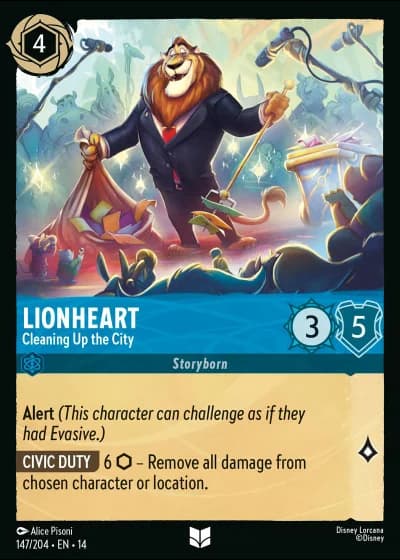 Lionheart - Cleaning Up the City #147/257 — Hyperia City