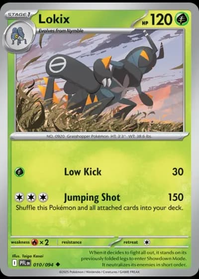 Lokix #010/94 — Phantasmal Flames