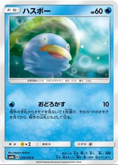 Lotad #18/66 — Champion Road