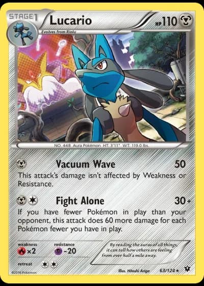 Lucario (League Challenge 4th Place) #63/124 — Fates Collide