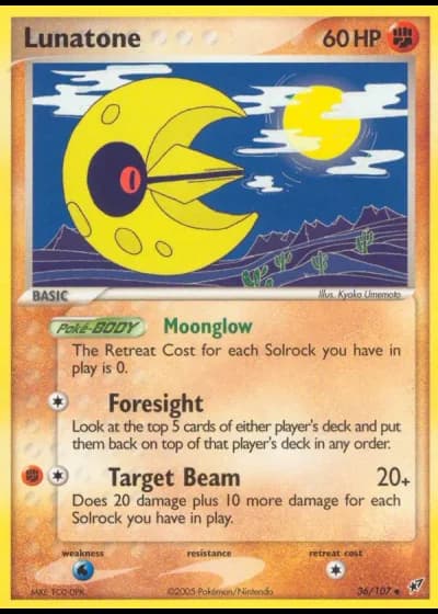 Lunatone #36/107 — Deoxys