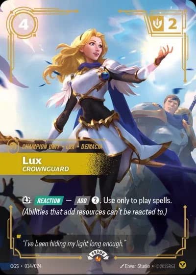 Lux, Crownguard #680439