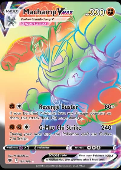 Machamp VMAX #194/189 — Astral Radiance