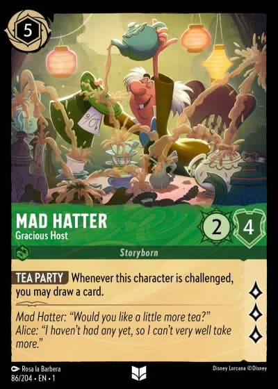 Mad Hatter - Gracious Host #86/204 — The First Chapter
