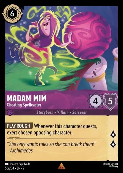 Madam Mim - Cheating Spellcaster #56/204 — Archazia's Island