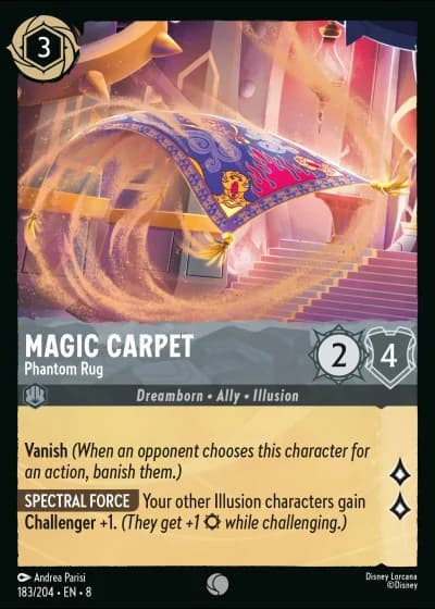 Magic Carpet - Phantom Rug #183/204 — Reign of Jafar