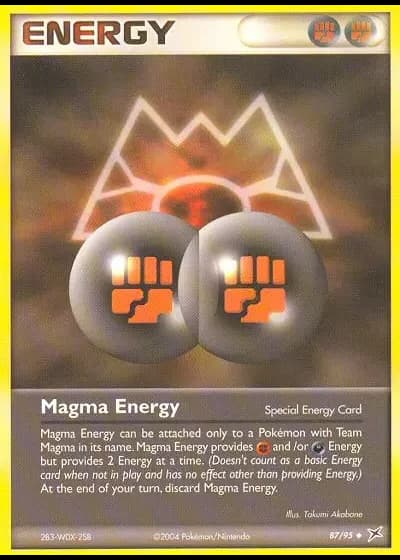 Magma-Energie #87/95 — EX Team Magma vs Team Aqua