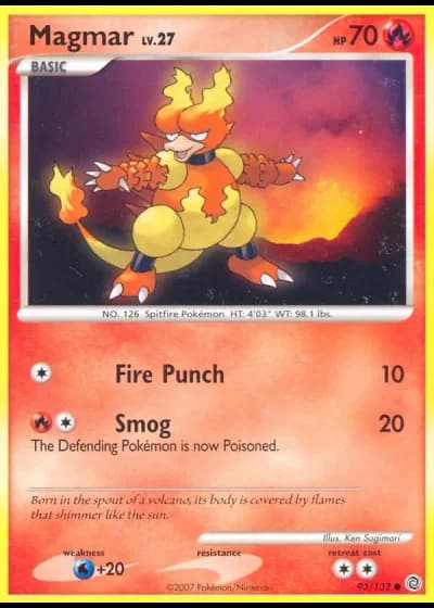 Magmar #93/132 — Prodigi Segreti