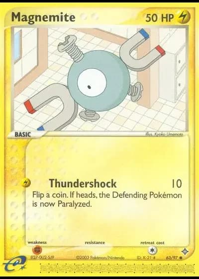Magnemite #63/97 — Dragon