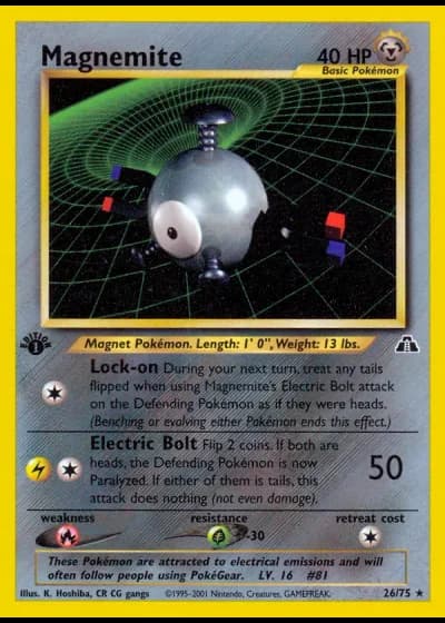 Magnetilo (1. Edition) #26/75 — Neo Entdeckung (1. Edition)