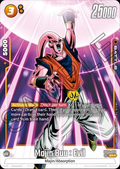 Majin Buu : Evil (Alternative Art) FB04-093 — Ultra Limit (FB04)
