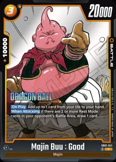 Majin Buu : Good SB01-041 — Manga Booster 01 (SB01)