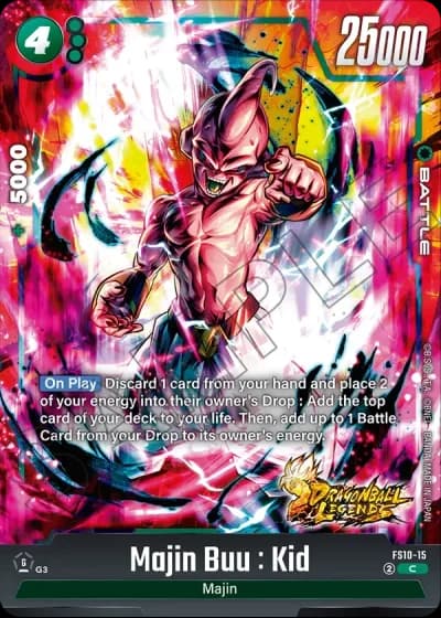 Majin Buu : Kid FS10-015 — Starter Deck EX: Giblet (FS10)