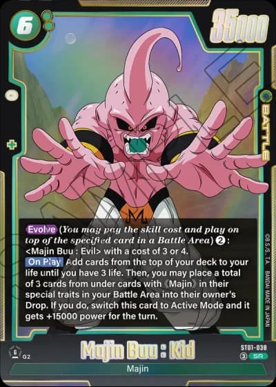 Majin Buu : Kid ST01-038 — Story Booster 01 (ST01)