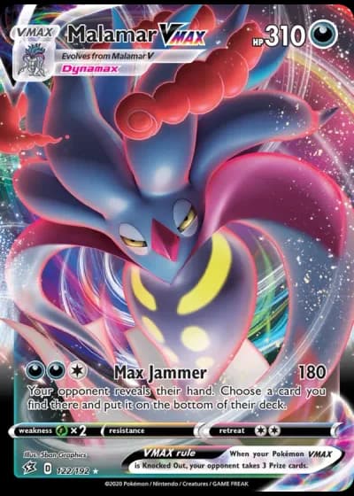 Malamar VMAX #122/192 — Rebel Clash