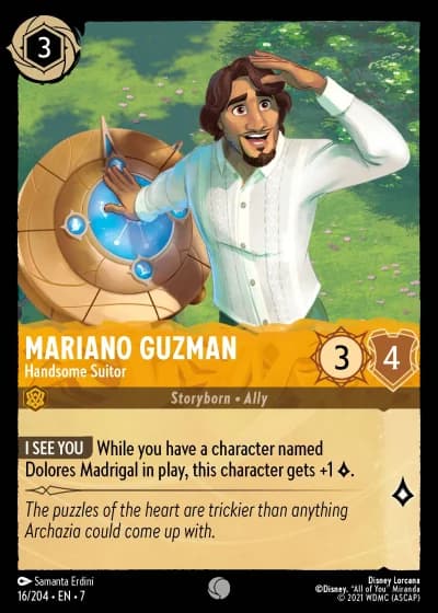 Mariano Guzman - Handsome Suitor #16/204 — Archazia's Island