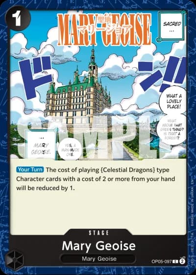 Mary Geoise (OP05-097) (Reprint) — One Piece Card The Best Vol.2(PRB02)