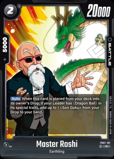 Master Roshi FB07-101 — Wish for Shenron (FB07)