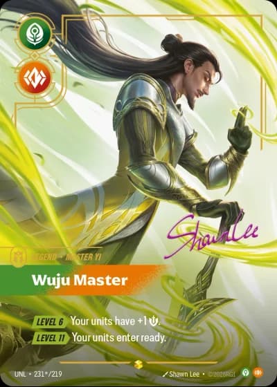 Master Yi, Wuju Master #231s/308 — Unleashed